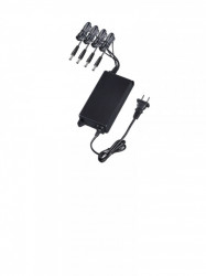 DAHUA PFM322 - Transformador de voltaje regulado / 12 VDC / 2.8A MP Total / 4 Canales / 0.7A MP Por canal / Proteccion de temperatura / Color negro