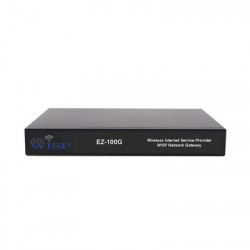 EASYWISP EZ100G Administrador (CRM) de red WISP controla bloquea a los usuarios 4 puertos LAN 10/100 Mbps 1 puerto WAN 10/100 administracion en la nube