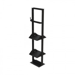 LINKEDPRO KIT-ORG-45HD Kit de Rack Estandar 19" 45 UR con 2 Charolas y PDU (8 tomas). Ideal para UPS y Servidores tipo Torre.