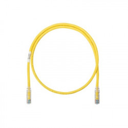 PANDUIT NK6PC3YLY Cable de parcheo UTP Categoria 6 con plug modular en cada extremo - 1 m. - Amarillo