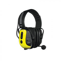 SENSEAR SM1HB Audifonos inteligentes de diadema de uso rudo con filtrado de ruido SIN bluetooth NI comunicacion de corto alcance para radios digitales y analogos