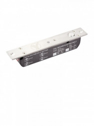 YLI YLI069021 YLI YB700ALED - Cerradura electrica de Perno de uso rudo para control de acceso cuenta retardo de tiempo de 3 6 y 9 segundos con hasta 2000 Kg de fuerza de sujecion