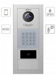 DAHUA DHT2220022 DAHUA VTO4202FX SERIES-Videoportero modular departamental P2P/ Camara 2MP / Lectura de tarjetas MIFARE / Hasta 100 casas / Notificacion de llamada y apertura remota desde APP TocToc