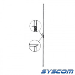 HUSTLER MO-2 Mastil para Resonadores Hustler Serie RM Longitud 54" (137 cm) Plegable a 27" Sobre la Base