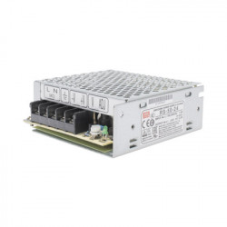 MEANWELL RS-50-24 Fuente de Poder Industrial Conmutada 50W de Potencia 24Vcc 2.2A