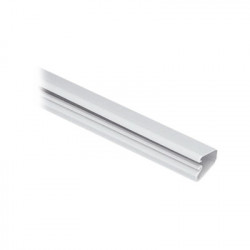 PANDUIT - LD3IW6-A - Canaleta LD3 de PVC rígido con cinta adhesiva para instalación sin herramientas 19.6 x 12 x 1828.8 mm Color Blanco Mate