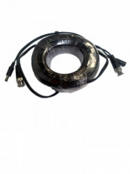 SAXXON TVD123046 SAXXON WB0130C - Cable de video y energia de 30 Mts / B NC Macho / 1 Conector macho y 1 conector hembra de energia / Para camaras HD de hasta 6W