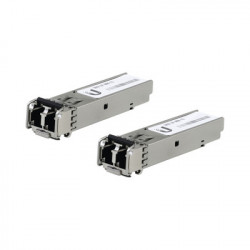 UBIQUITI NETWORKS - UF-MM-1G - UFiber Módulo SFP transceptor MiniGibic MultiModo 1.25 Gbps distancia 550m conectores LC paquete de 2 piezas