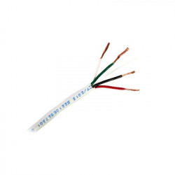 VIAKON 92-70 Cable Calibre 18 4 Conductores para INTEMPERIE 305 Metros Color Blanco Hecho en Mexico