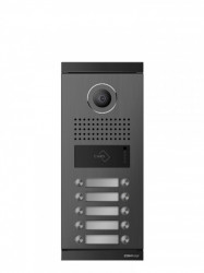 COMMAX cmx1040119 COMMAX DRC10MLRF1 - Frente de calle para 10 departamentos compatible con monitores Commax conexion directa a 4 hilos al monitor sin distribuidores apertura de puerta con tarjeta o desde monitor
