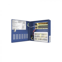 EPCOM POWERLINE - XP18DC30HD - Fuente de poder profesional HEAVY DUTY de 11 - 15 Vcd @ 30 Amper para 18 cámaras con voltaje de entrada de: 110-220 Vca