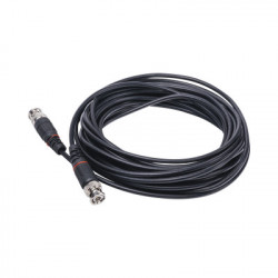 EPCOM TITANIUM DIY-8M-HD Cable Coaxial Armado con Conector BNC (Video) / Longitud de 8 mts / Optimizado para Camaras 4K / Uso en Interior