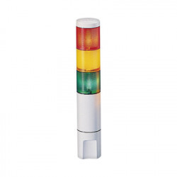 FEDERAL SIGNAL INDUSTRIAL MSL3L120RAG Indicador de estado LED MicroStat 3 niveles UL y cUL 120Vca rojo ambar verde