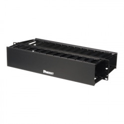 PANDUIT - WMP1E - Organizador de Cables Horizontal PatchLink Doble (Frontal y Posterior) Para Rack de 19in 2UR