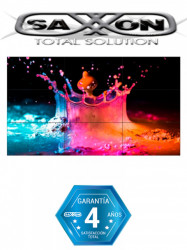 SAXXON TVM184001 SAXXON AN5535B1 - Pantalla LED de 55 pulgadas para video wall / 1080p / Marco ultra delgado 3.5 mm / Brillo 500 CD / M2 / PIP / 1 HDMI / 1 DVI / 1 VGA / 1 B NC / BuenFinDeMes