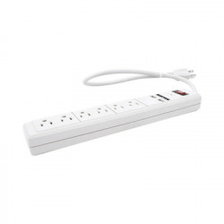 SURTEK SYS-136204 Multicontacto con 6 entradas mas 2 entradas usb