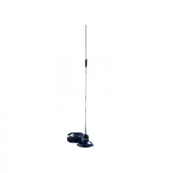 HUSTLER RUM-4305 Antena movil UHF 430-450 MHz 5.2 dB montaje magnetico conector UHF Macho.