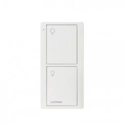LUTRON ELECTRONICS PJ22BTSWL01 Control remoto PICO 2 botones encender apagar complemente con un switch on/off Caseta RA2 RadioRa2