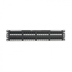 PANDUIT NK6PPG48Y Panel de Parcheo de Impacto 110 Plano Categoria 6 de 48 Puertos 2UR