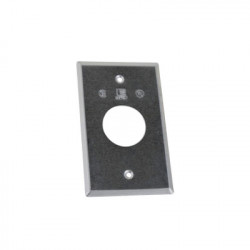 RAWELT TR-0425 Tapa rectangular aluminio para contacto de 35.2 mm tipo RR a prueba de intemperie.
