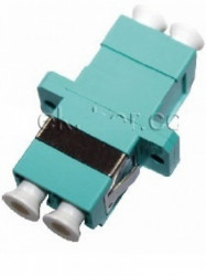 SAXXON TCE337014 SAXXON JALC3CD - Adaptador unitario de fibra / Para LC / OM3 / AQUA / Duplex