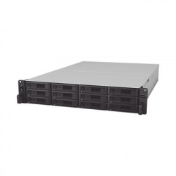SYNOLOGY - RS3621RPXS - Servidor NAS para rack de 12 bahías / Expandible a 36 bahías / Hasta 432 TB / Doble fuente de poder