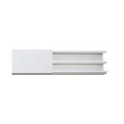 THORSMAN - TMK-1735 - Canaleta en color blanco de PVC auto extinguible 35 x 17 tramo de 2.5m (5301-01250)