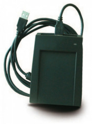 ZKTECO 75006 ZKTECO CR10MF - Lector de Tarjetas Mifare 13.56 Mhz/ USB