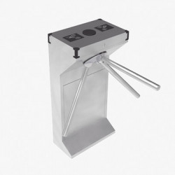 ZKTECO TS1000-D ZKTECO TS1000D - Torniquete Bidireccional / Acero SUS304 / 110V / 25 a 30 x Min / Carril 50 cm / Exterior Protegido / 1 millon de Ciclos / No cuenta con Lectores y Panel / Compatible con Equipos de Rostro Palma Huella Tarjeta y Codigo QR