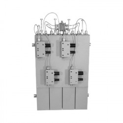 EMR CORPORATION W6454-2/4C Combinador 148-174 MHz para 4 Canales 125 Watt 200 KHz (min.) Sep. entre Tx-Tx Aisladores Dobles Conectores N Hembra.