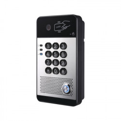 FANVIL I30 Video Portero IP con 2 lineas SIP camara HD relevador integrado teclado numerico y lectora de tarjetas RFID para control de acceso PoE para Exterior