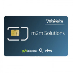 Syscom SIM25GPS 25Mb Mensuales/ MULTI-CARRIER(Telcel/Movistar) / 12 Meses de Servicio / Especial para GPS