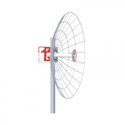 TX PRO TXPD30RJMIMO Antena direccional de alta resistencia la viento Ganancia de 30 dBi frecuencia (4.9 - 6.5 GHz) Conectores N-hembra Polarizacion doble incluye montaje para torre o mastil