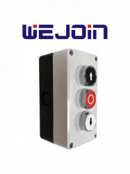 WEJOIN WJN0990038 Wejoin BRM Botonera Triple de uso rudo para acceso vehicular Apertura / Cierre / Detener