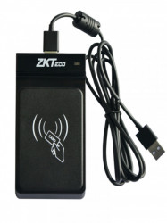 ZKTECO ZKT069017 ZKTECO CR20ID - Lector Enrolador de Tarjetas ID/ Puerto USB/ Compatible con IDCARD ZKTECO