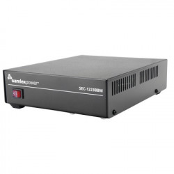 SAMLEX SEC-1223BBM Fuente de poder 13.8V 23A conmutada con circuito cargador de baterias.