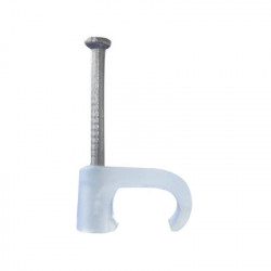 THORSMAN TC-3X5 GRAPA P/CABLE PLANO D/3MM (100PZS)