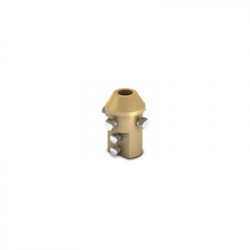 APLICACIONES TECNOLOGICAS AT-011-A Adaptador de Punta Pararrayo PDC en Mastil 1 1/2".