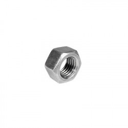 CHAROFIL - CH-TCA-H-6 - Tuerca Hexagonal de 1/4" con acabado Electro Zinc