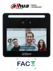DAHUA ASA3213GL-MW- Control de Asistencia con Reconocimiento Facial/ 500 Rostros&Tarjetas/ Pantalla de 4.3"/ Doble Lente de 2 MP/ Led de Luz Blanca/ Rango de .3 a 1.5 metros/ 95.5% de Precisión/ Detección de vida/