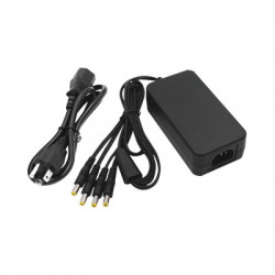 EPCOM POWERLINE PLK12DC4CH Fuente de 12 Vcc 5 Amper Con 4 salidas tipo jack macho de alimentacion