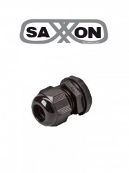 SAXXON ACGBK - Glandula para patch cord de fibra / Color negro