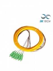 SBE TECH SBT1940048 SBETECH SBE-PIGSCAPC2MSM12P - Pigtail SC/APC monomodo 9/125 simplex 2mts Paq 12