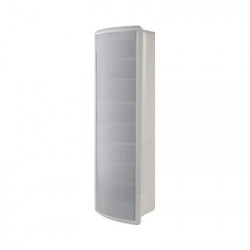 HONEYWELL L-POM40A Altavoz Tipo Columna para Exterior Configurable a 40 20 10 o 5 Watts Color Blanco Fabricado en Aluminio