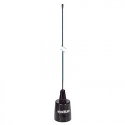 HUSTLER LMB-150 Antena Movil VHF en Color Negro Resistente a la corrosion 3.4 dB de ganancia 148-174 MHz.