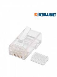 INTELLINET 503006 - PLUG RJ45 CAT 6 / UTP SOLIDO / 100 PZAS