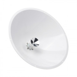 JIROUS JRC-24DD-SDUPLEX Antena direccional de 1 ft frecuencia de (4.9 a 6.1 GHz) Ganancia de 24.5 dBi Soporte de acero inoxidable polaridad en 90 y 45 incluye montaje y radomo.