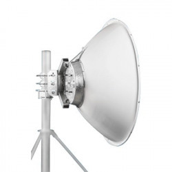 JIROUS JRMD120010/11RA Antena parabolica 4 ft para radio B11 ganancia de 41 dBi conector guia de onda 10.1-12 GHz 1.2 m