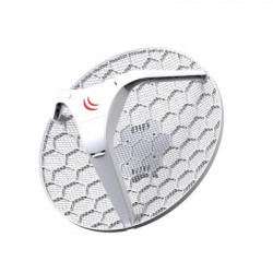 MIKROTIK - RBLHG-5ND - (LHG 5) Cliente y PtP en 5 GHz 802.11 a/n Antena Integrada de 24.5dBi Hasta 316mW de Potencia.