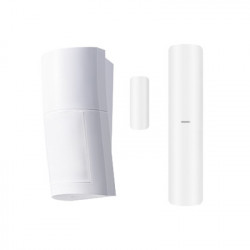 OPTEX QXI-R-W-HKV Detector de Movimiento Pasivo con transmisor DS-PDMC-EG2-WB/ Inalambrico / Altura de montaje 0.8m a 2.7 m ajustable / 100% Exterior / Compatible con AXPRO